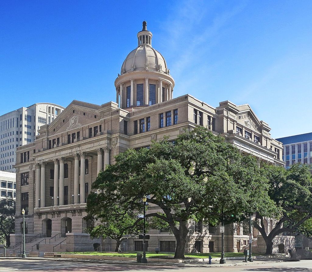 Harris County Courthouse — in Houston , Harris County, Texas.