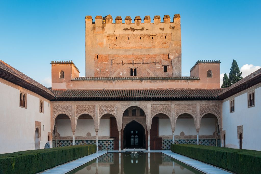 Alhambra architectural view