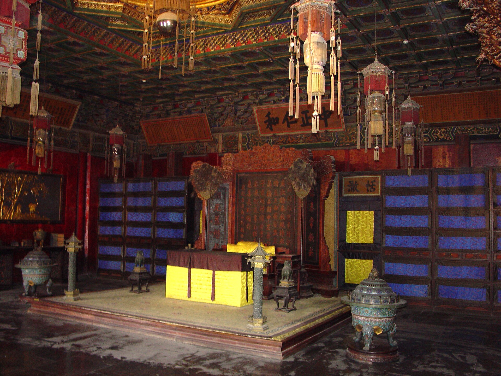Forbidden City architectural view
