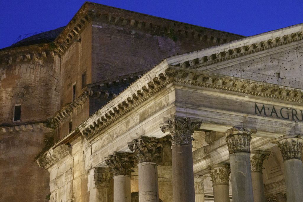 Pantheon architectural view