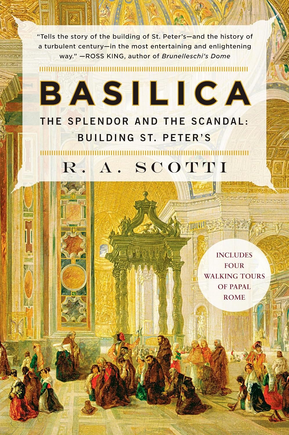 Cover of Basilica: The Splendor and the Scandal by R. A. Scotti