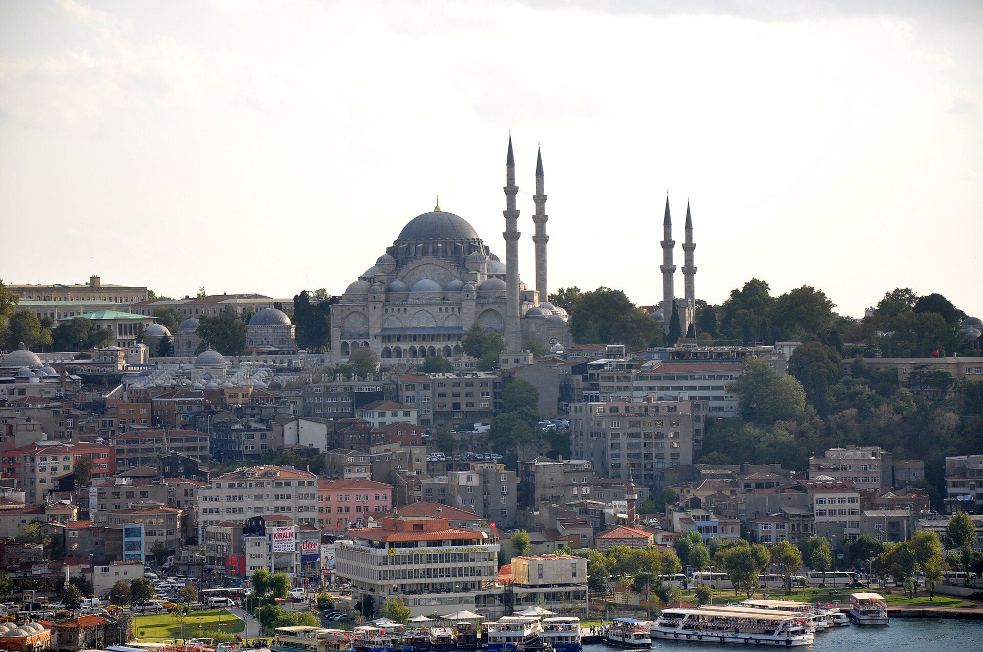 Süleymaniye Mosque architectural view