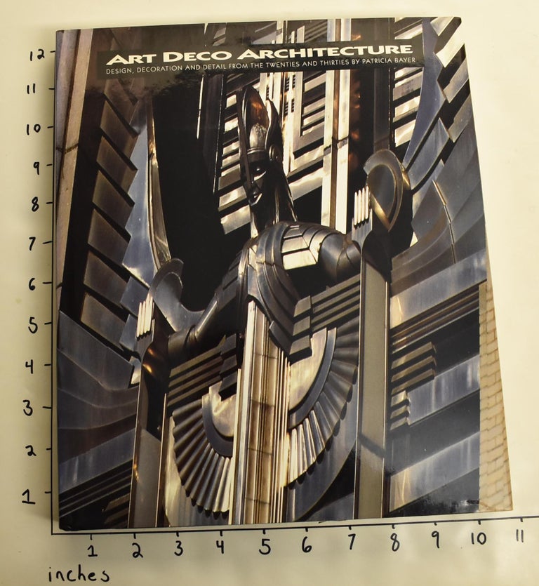 Cover of Art Deco Architecture by Patricia Bayer
