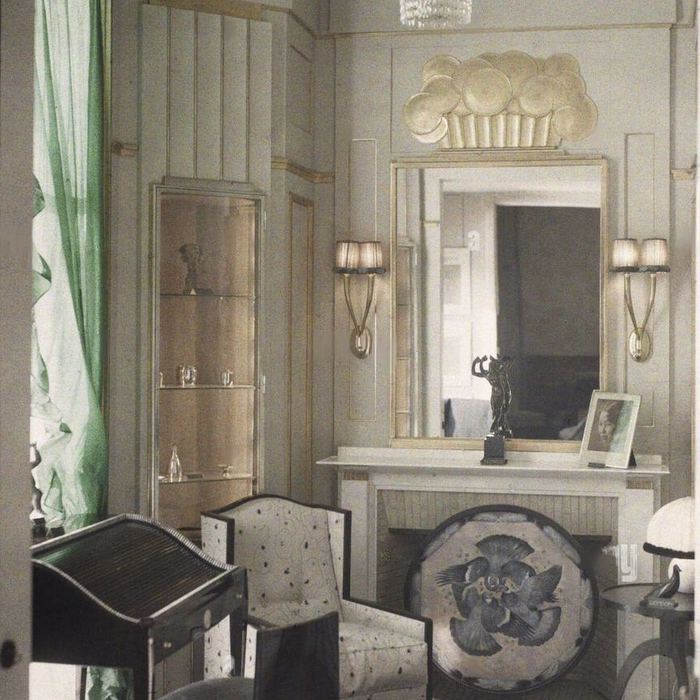 Boudoir from the Hôtel du Collectionneur by Jacques-Émile Ruhlmann and Pierre Patout