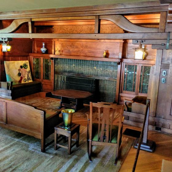 Gamble House interior