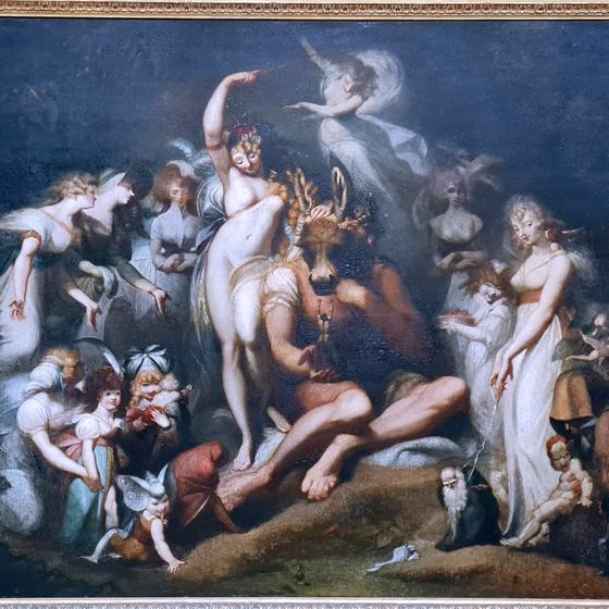 Titania and Bottom by Henry Fuseli