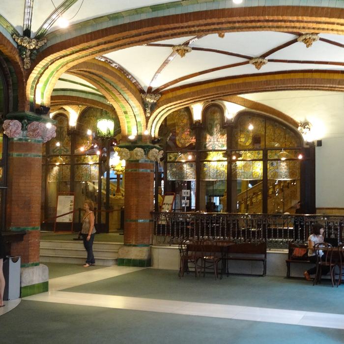 Palau de la Música Catalana by Lluís Domènech i Montaner and collaborators