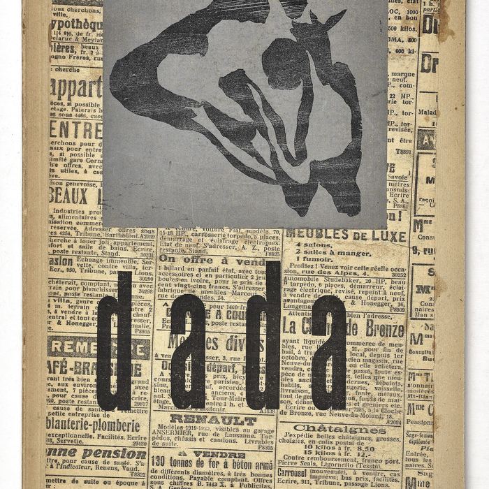 Dada 4–5 cover by Tristan Tzara, editor; Hans Arp cover