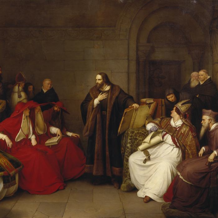 Jan Hus at Constance by Carl Friedrich Lessing