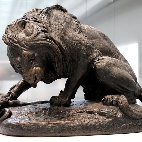 Lion and Serpent