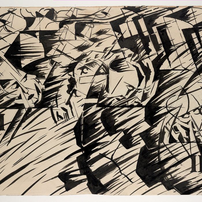 States of Mind: Those Who Go by Umberto Boccioni