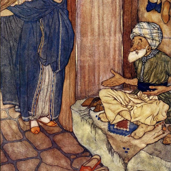 Illustration for Stories from the Arabian Nights by Edmund Dulac