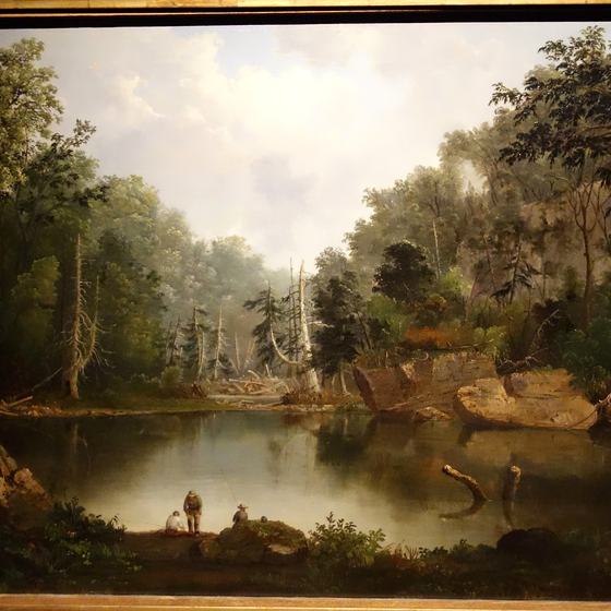 Blue Hole, Flood Waters, Little Miami River