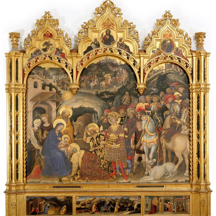 Adoration of the Magi by Gentile da Fabriano