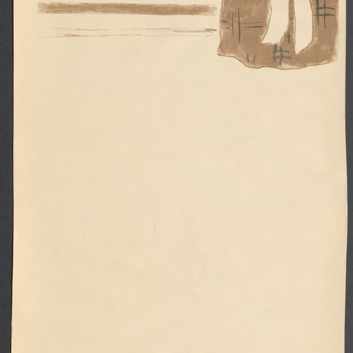 Nursemaids' Promenade, Frieze of Carriages by Pierre Bonnard