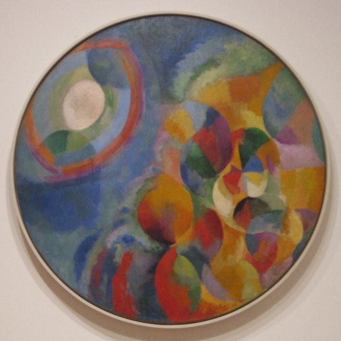 Simultaneous Contrasts: Sun and Moon by Robert Delaunay