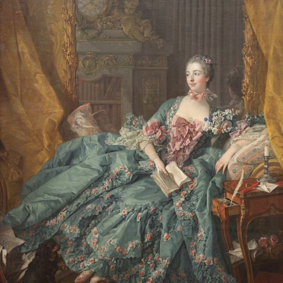 Madame de Pompadour by François Boucher