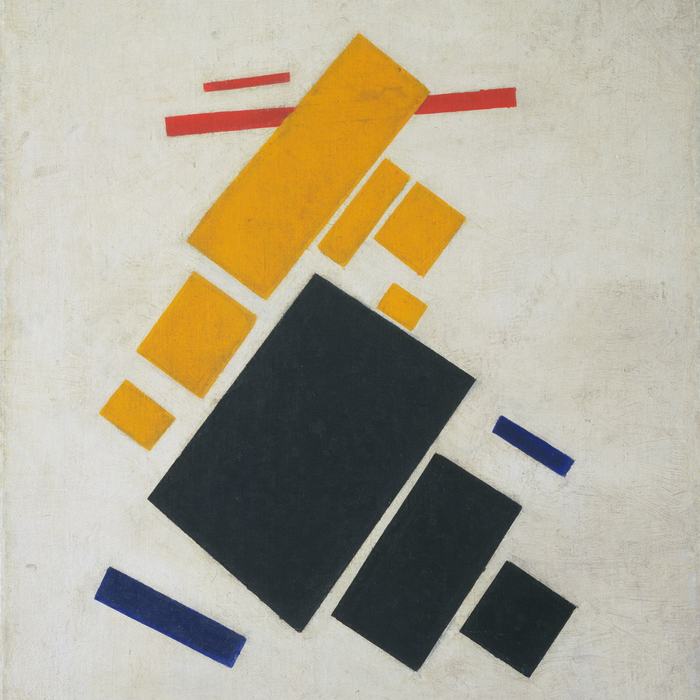 Suprematist Composition: Airplane Flying by Kazimir Malevich