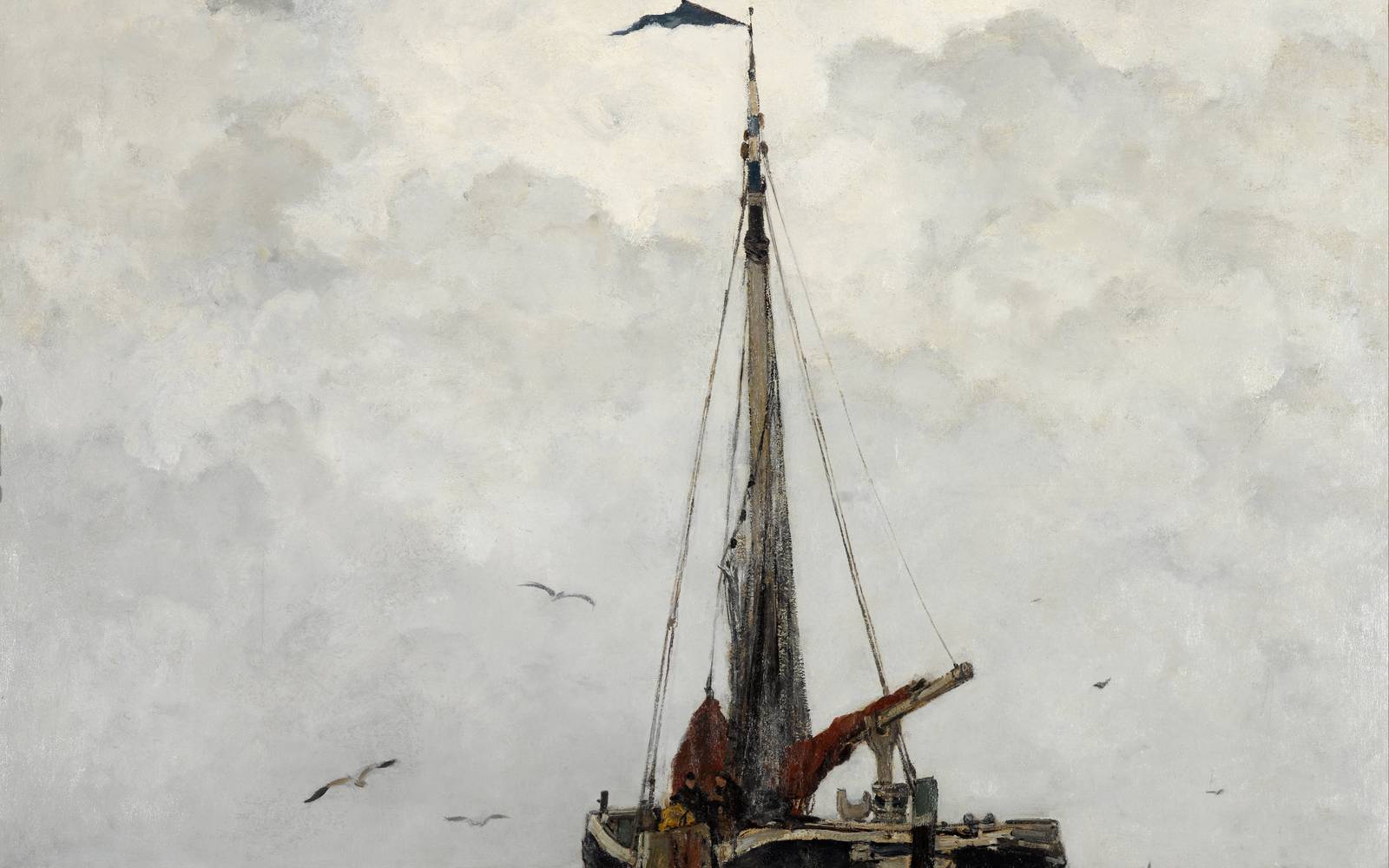 Fishing Boat by Jacob Maris