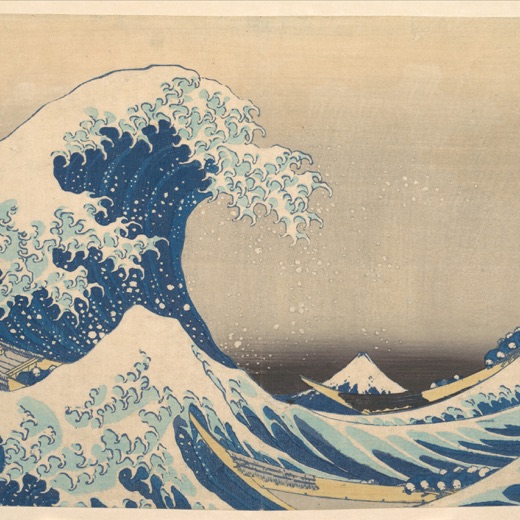 Under the Wave off Kanagawa by Katsushika Hokusai