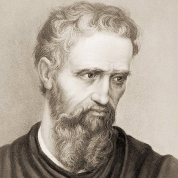 16th Century artists, represented by Michelangelo
