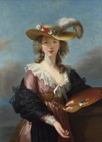 French artists, represented by Elisabeth Vigee Le Brun