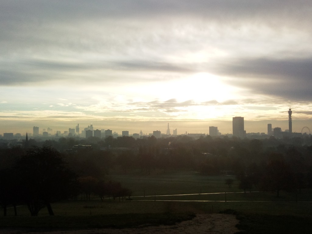 Primrose Hill contextual photograph; Frank Auerbach artist guide