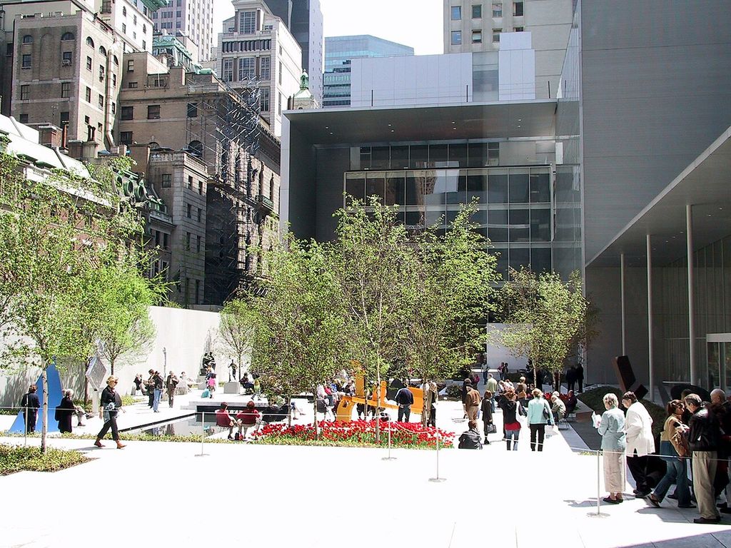 Photograph of Museum of Modern Art in New York.