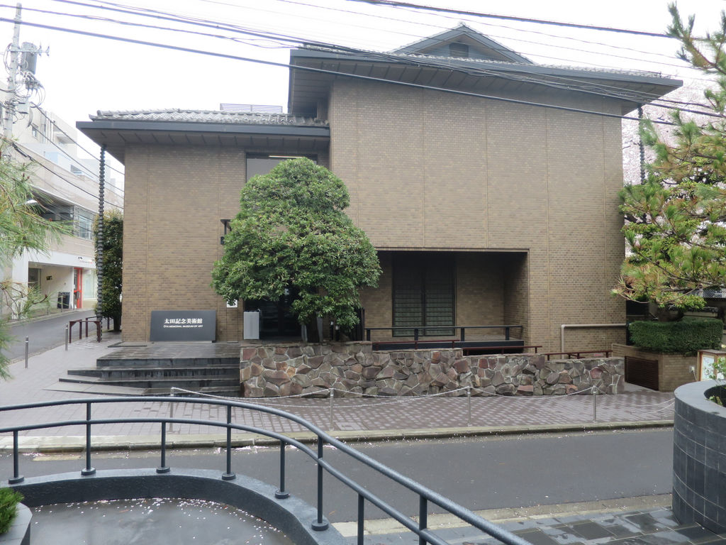 原宿の太田記念美術館。浮世絵の企画展示は入れ替わる。