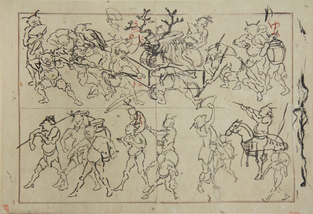 Preliminary Drawings of Demons