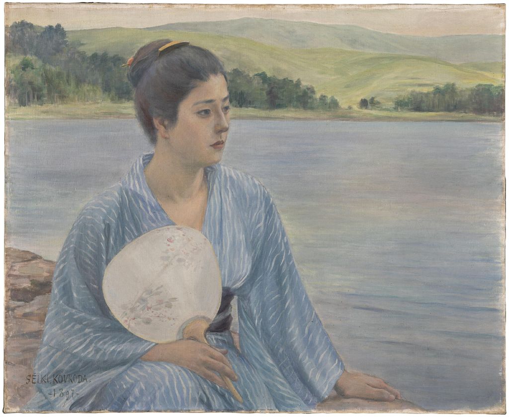 Kuroda Seiki, Lakeside, 1897