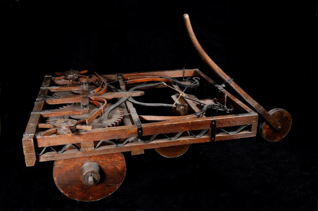 Self-propelled cart reconstruction from another angle.