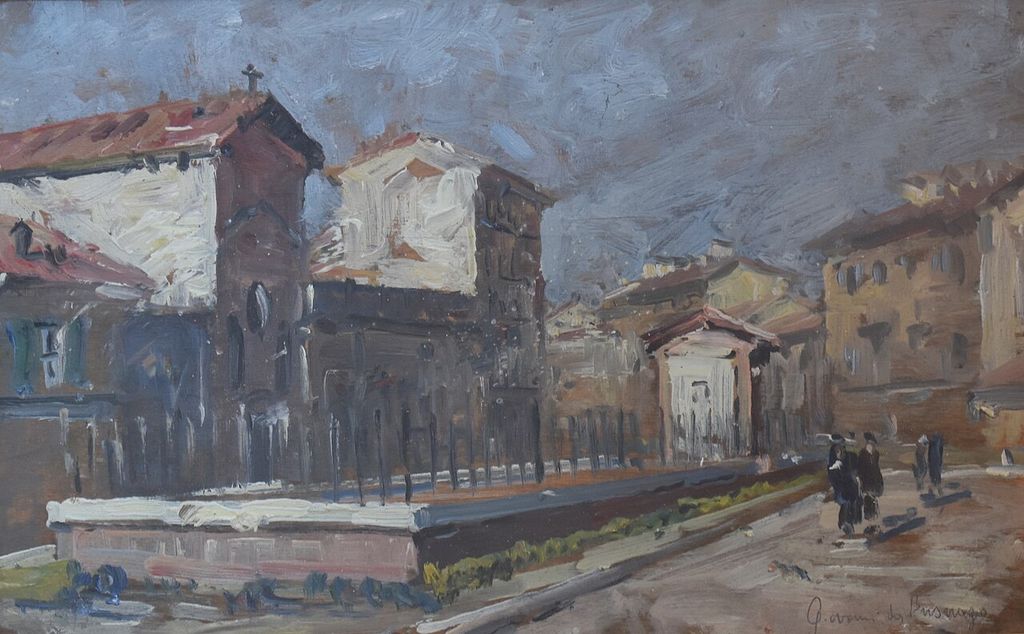 Historic view of the Conca di Viarenna.