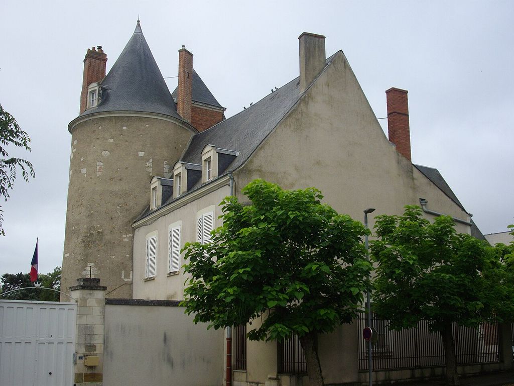 Former castle of Romorantin-Lanthenay.