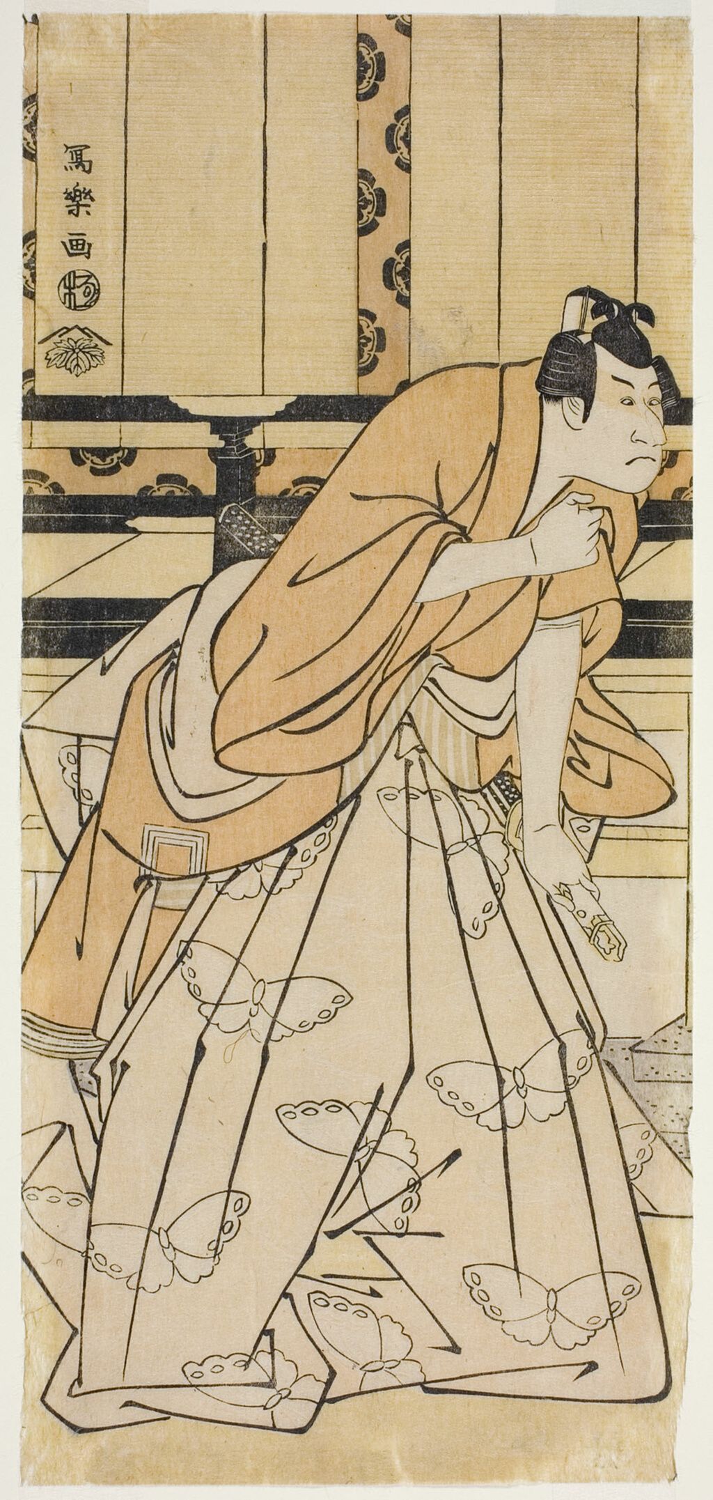 Ichikawa Danjūrō VI as Soga no Gorō Tokimune