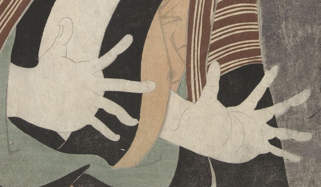 伸ばした両手 — Rijksmuseum RP-P-1963-16