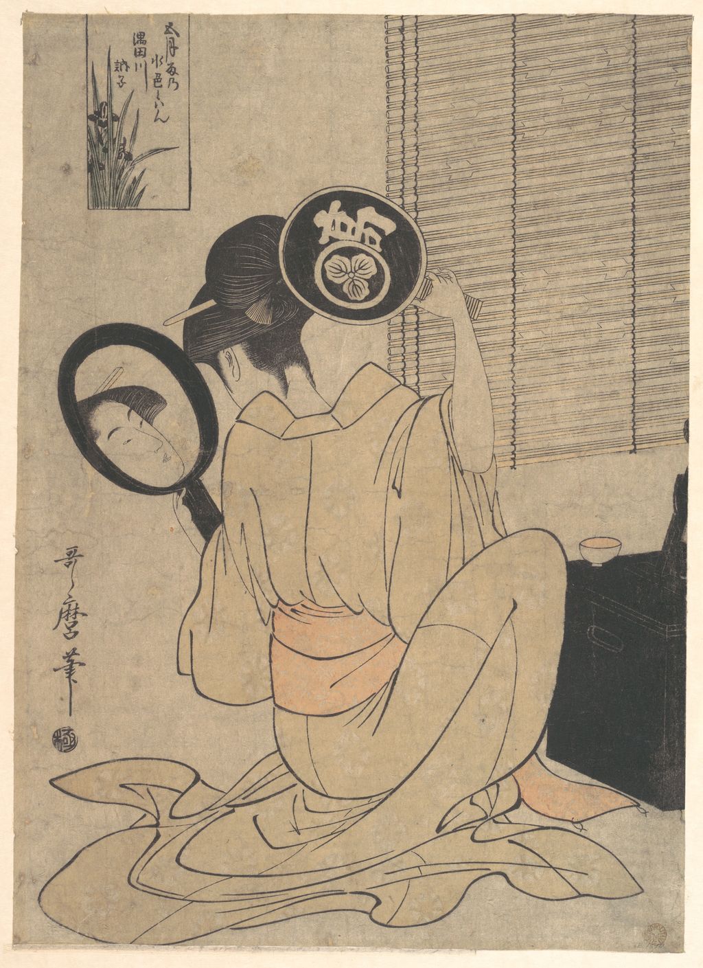 二つの鏡を使う高しまおひさ