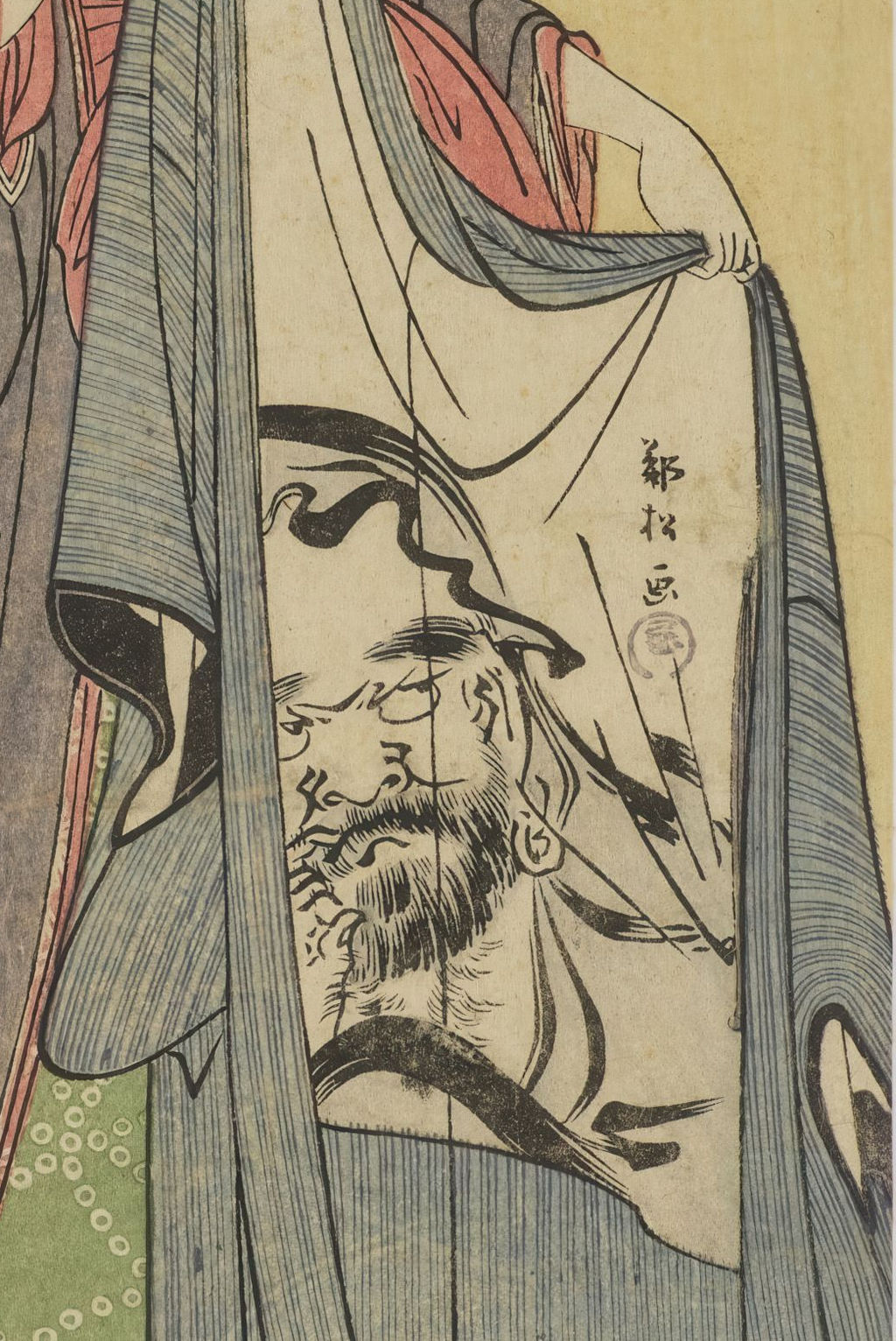Picture within the cloth